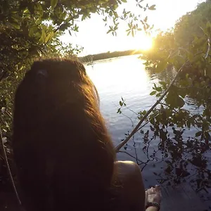 Luxury tent Cenote Encantado Eco-glamping Camp